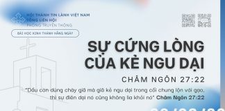 Sự Cứng Lòng của Kẻ Ngu Dại – 20/9/2026