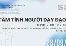 Tâm Tình Người Dạy Đạo – 28/9/2026