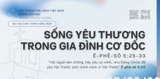 Sống Yêu Thương trong Gia Đình Cơ Đốc – 3/9/2026