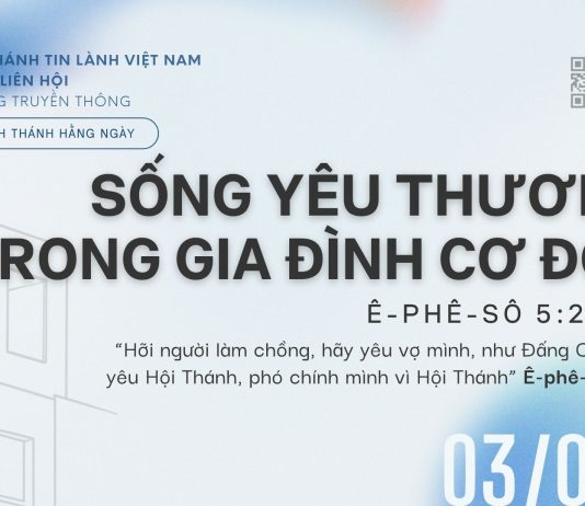 Sống Yêu Thương trong Gia Đình Cơ Đốc – 3/9/2026