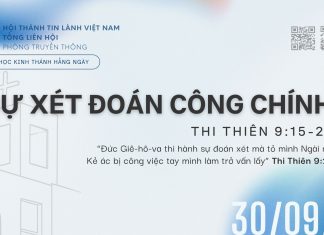 Sự Xét Đoán Công Chính – 30/9/2026