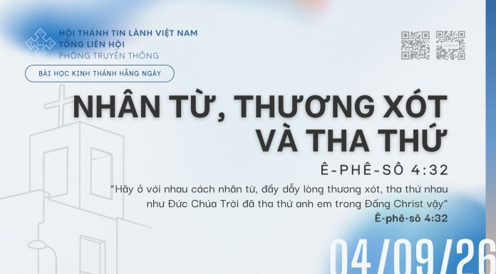Nhân Từ, Thương Xót và Tha Thứ – 4/9/2026