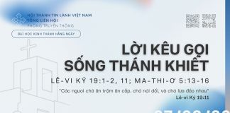 Lời Kêu Gọi Sống Thánh Khiết – 7/9/2026