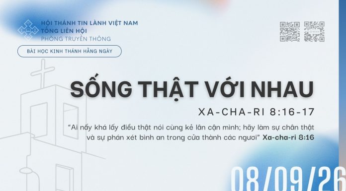 Sống Thật Với Nhau – 8/9/2026