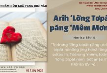 Arih ‘Lơ̆ng Tơpăt păng ‘Mêm Mơnat – 1/10/2026