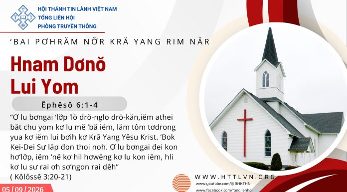 Hnam Dơnŏ Lui Yom – 5/9/2026