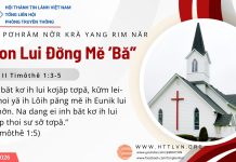 “Đon Lui Đơ̆ng Mĕ ’Bă” – 11/9/2026