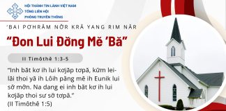 “Đon Lui Đơ̆ng Mĕ ’Bă” – 11/9/2026