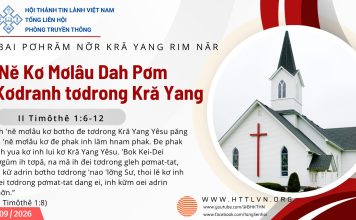 ‘Nĕ Kơ Mơlâu Dah Pơm Kơdranh tơdrong Kră Yang – 12/9/2026