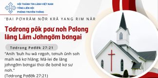 Tơdrong pôk pơư noh Pơlong lăng Lăm Jơhngơ̆m bơngai – 13/9/2026