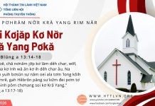 Lui Kơjăp Kơ Nơ̆r Kră Yang Pơkă – 16/9/2026