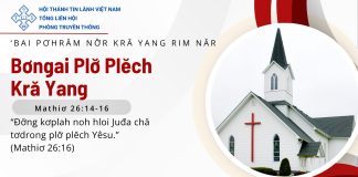 Bơngai Plơ̆ Plĕch Kră Yang – 19/9/2026