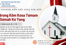 Tơdrong Kơ̆m Kơsa Tơmam Đe Sơmah Kơ Yang – 23/9/2026