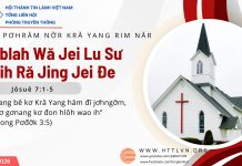 Tơblah Wă Jei Lu Sư Bơih Ră Jing Jei Đe – 25/9/2026