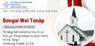 Bơngai Wei Tơnăp – 27/9/2026