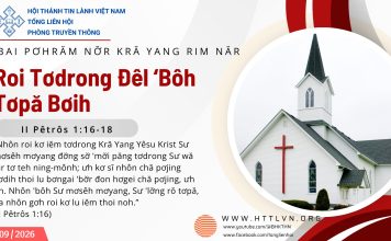 Roi Tơdrong Đêl ‘Bôh Tơpă Bơih – 29/9/2026