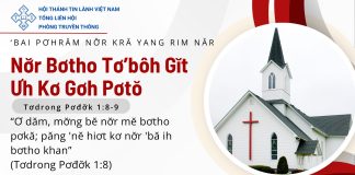 Nơ̆r Bơtho Tơ’bôh Gĭt Ưh Kơ Gơh Pơtŏ – 9/9/2026