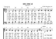 Bài hát Giáng Sinh: CHÚA BÌNH AN