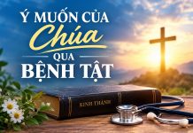 Ý MUỐN CỦA CHÚA QUA BỆNH TẬT