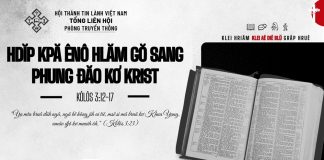 Hdĭp Kpă Ênô Hlăm Gŏ Sang Phung Đăo Kơ Krist – 2/9/2026