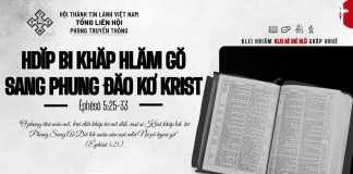 Hdĭp Bi Khăp Hlăm Gŏ Sang Phung Đăo Kơ Krist – 3/9/2026
