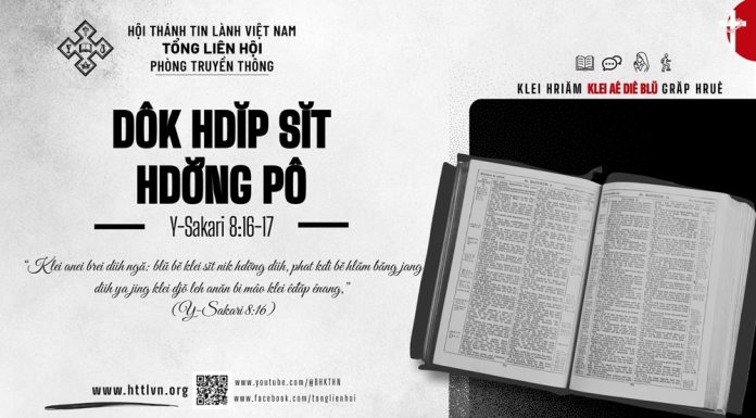 Dôk Hdĭp Sĭt Hdơ̆ng Pô – 8/9/2026