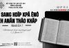 Gŏ Sang Hdĭp Kpă Ênô leh anăn Thâo Khăp – 10/9/2026