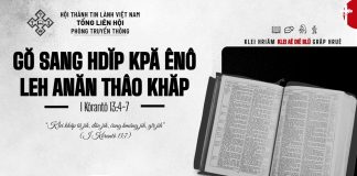 Gŏ Sang Hdĭp Kpă Ênô leh anăn Thâo Khăp – 10/9/2026