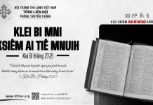 Klei Bi Mni Ksiêm Ai Tiê Mnuih – 13/9/2026