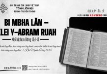 Bi Mbha Lăn – Klei Y-Abram Ruah – 14/9/2026