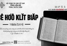 Bê Hơô Klĭt Biăp – 17/9/2026