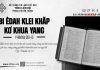 Bi Êdah Klei Khăp Kơ Khua Yang – 18/9/2026