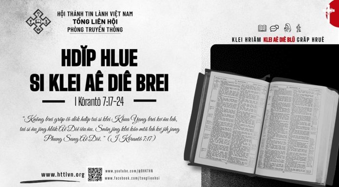 Hdĭp Hlue Si Klei Aê Diê Brei – 21/9/2026