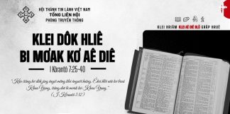 Klei Dôk Hliê Bi Mơak Kơ Aê Diê – 22/9/2026