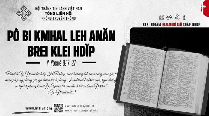 Pô Bi Kmhal Leh Anăn Brei Klei Hdĭp – 24/9/2026
