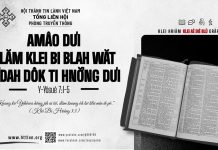 Amâo Dưi Hlăm Klei Bi Blah Wăt Tơdah Dôk Ti Hnơ̆ng Dưi – 25/9/2026