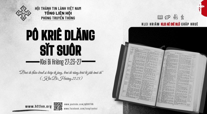 Pô Kriê Dlăng Sĭt Suôr – 27/9/2026