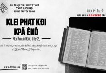 Klei Phat Kđi Kpă Ênô – 30/9/2026