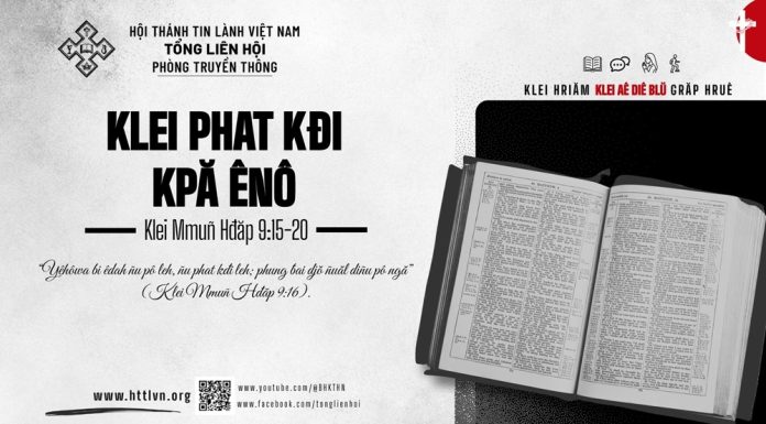 Klei Phat Kđi Kpă Ênô – 30/9/2026