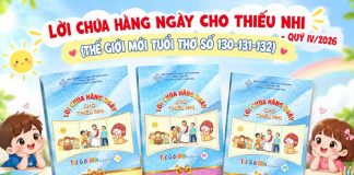 GIỚI THIỆU LỜI CHÚA HẰNG NGÀY CHO THIẾU NHI – QUÝ IV NĂM 2026