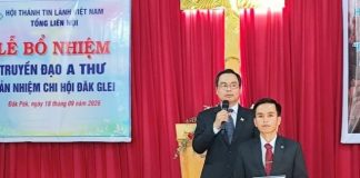 Quảng Ngãi: Bổ nhiệm Quản nhiệm Chi Hội Đắk Glei và Phụ tá Chi Hội Đắk Ruồng