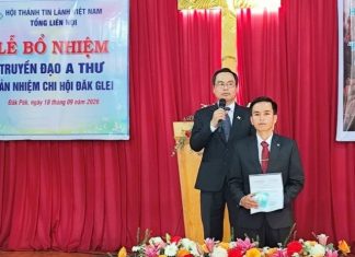Quảng Ngãi: Bổ nhiệm Quản nhiệm Chi Hội Đắk Glei và Phụ tá Chi Hội Đắk Ruồng