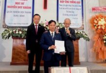 Đồng Tháp: Bổ nhiệm Quản nhiệm Chi Hội Song Bình