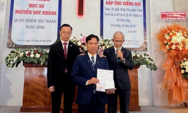 Đồng Tháp: Bổ nhiệm Quản nhiệm Chi Hội Song Bình
