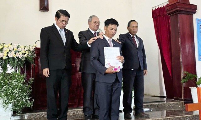 Lâm Đồng: Bổ nhiệm Quản nhiệm Chi Hội Tin Lành Liêng Bông (Đame)