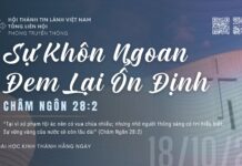 Sự Khôn Ngoan Đem Lại Ổn Định – 18/10/2026