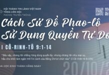 Cách Sứ Đồ Phao-lô Sử Dụng Quyền Tự Do – 20/10/2026