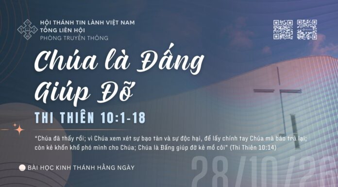Chúa là Đấng Giúp Đỡ – 28/10/2026