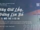 Hãy Giữ Lấy, Đừng Lìa Bỏ – 29/10/2026