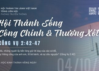 Hội Thánh Sống Công Chính & Thương Xót – 4/10/2026